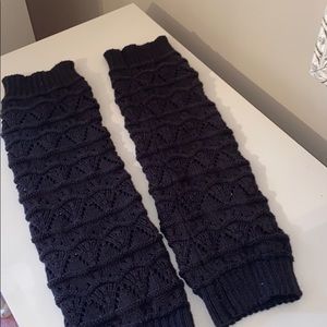 Dark Gray Boot Socks / Leg Warmers
